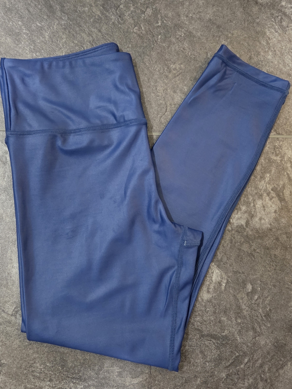 ZYIA Active Metallic Navy Performance Leggings